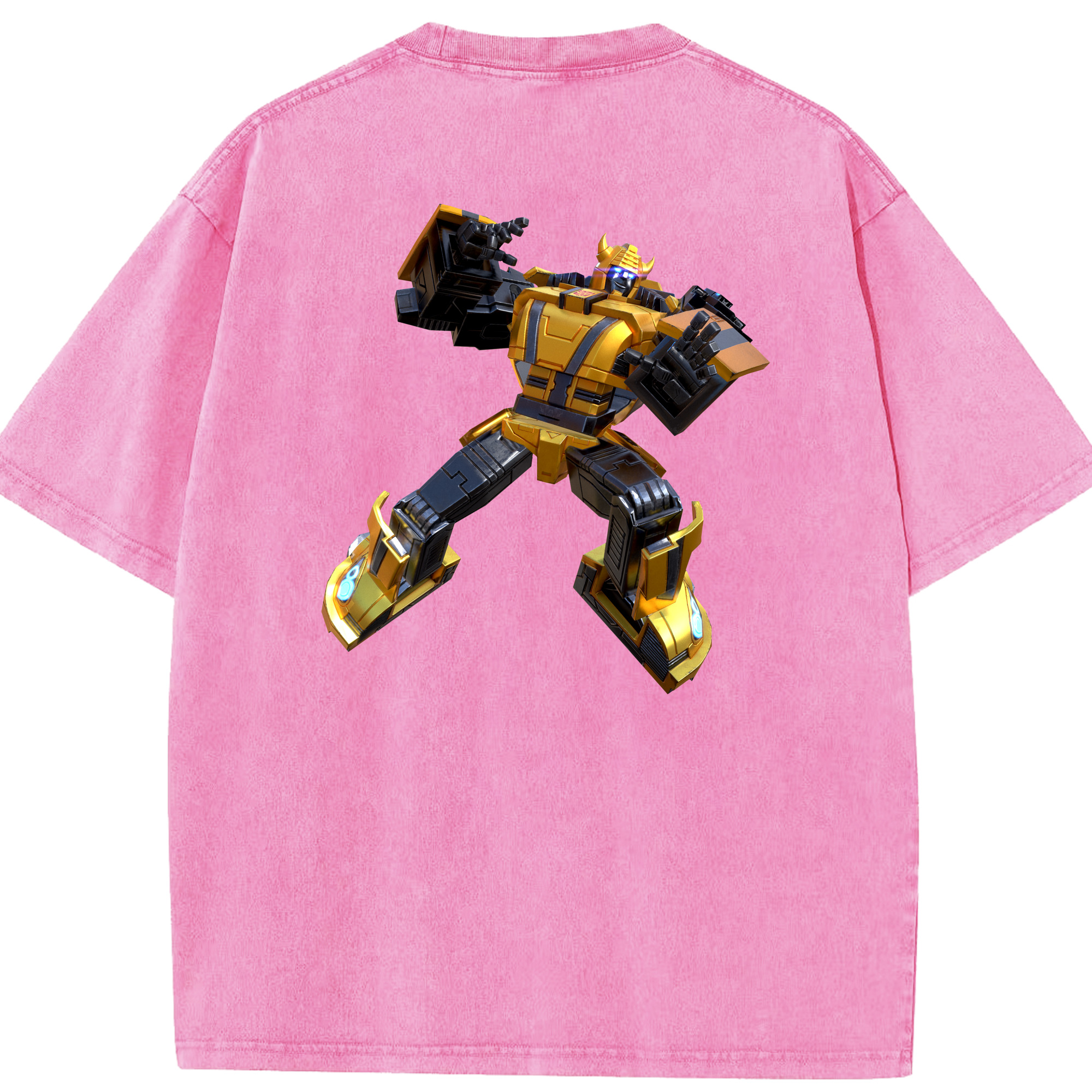 （画像用）  綿100% ヴィンテージ風 半袖Tシャツ（背面プリント）
